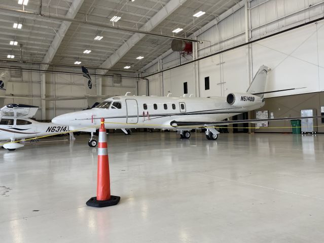 N514BB — - Gulfstream G100 at KTKI hanger in 2021.