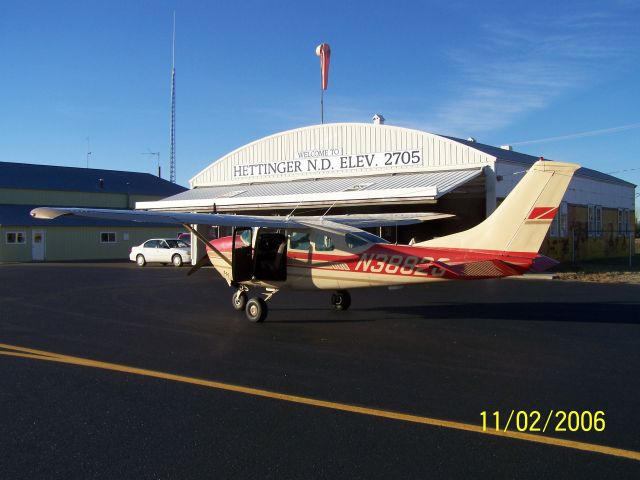 N3882G — - 1967 Cessna U206B.  At Hettinger, ND just after an annual at Air Dakota Flight.