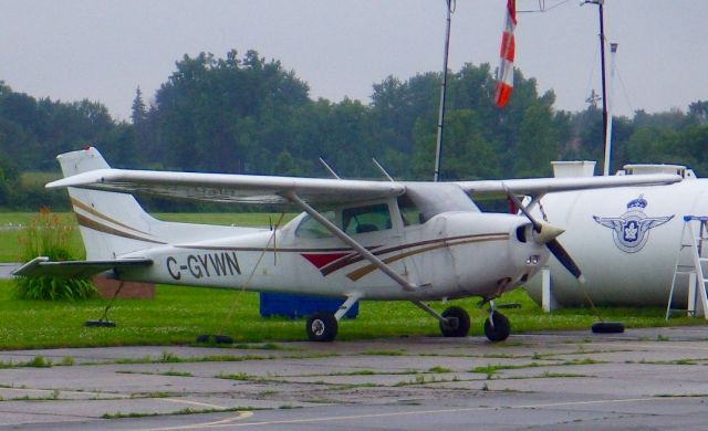 Cessna Skyhawk (C-GYWN) - Cool & Raining in Ottawa, Ontario on Canada Day July 1, 2015