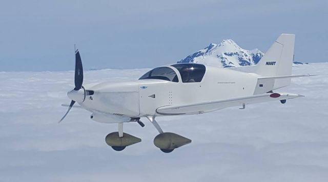 STODDARD-HAMILTON Glasair (N88ET) - Glacier Peak, Cascade Mt Range, Washington State, USA