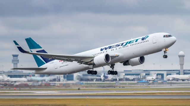 BOEING 767-300 (C-FOGJ) - ex QANTAS bird (VH-OGJ) delivered to WestJet on Oct. 13 2015