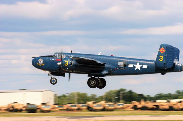 North American TB-25 Mitchell (N964C) - Devil Dog at EAA Oshkosh.