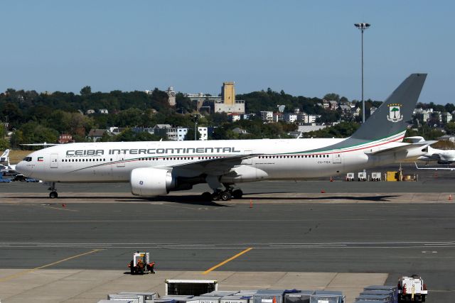 Boeing 777 (CS-TQX) - Stopover in Boston enroute to the UN General Assembly in New York