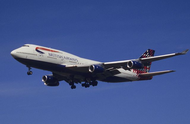 Boeing 747-400 — - Taken in 2002.