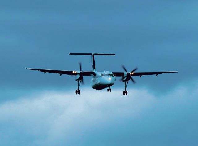 de Havilland Dash 8-100 (C-FJMG) - Arriving from London Ont.