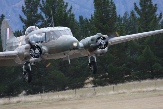 K6183 — - Avro Anson at Wanaka NZ April 2014