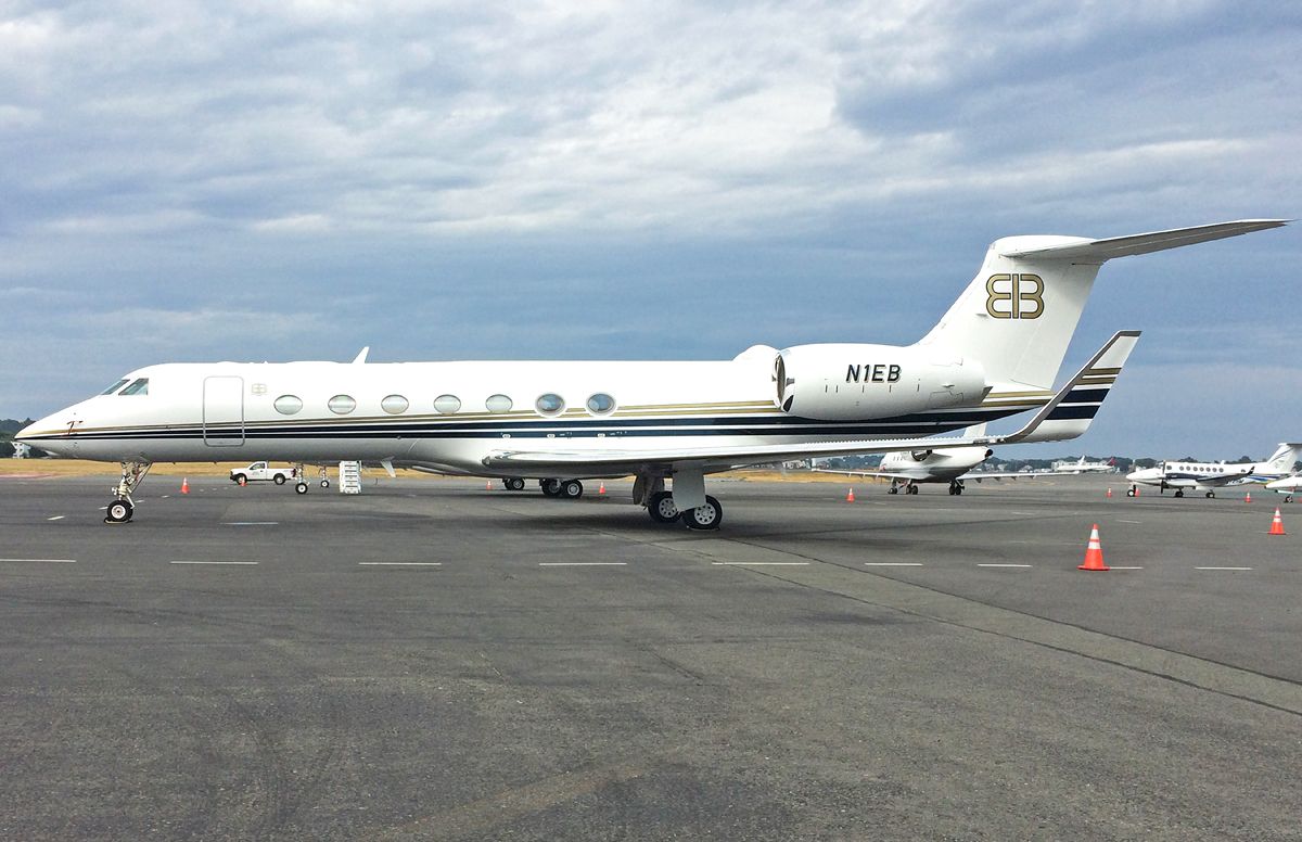 Gulfstream Aerospace Gulfstream V (N1EB) - 08/17/2016