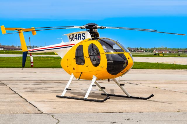 MD Helicopters MD 500 (N64RS) - Year: 1989br /Make: MD Helicoptersbr /Model: MD500Ebr /Opby: Rainbow Helicoptersbr /br /Notes: Operating from Niagara Falls International Airport (KIAG) until new their facility and helipad is constructed.