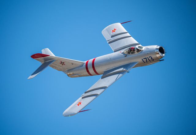 MIKOYAN MiG-17 (N1713P) - MIG-17F Vero Beach Airshow 2024