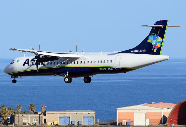 Aerospatiale ATR-72-600 (PR-AKM) - Delivery flight.