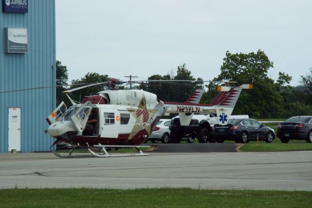 NUSANTARA NBK-117 (N217LN) - On a maintenance flight out of Rostraver, PA. Taken on June 5, 2018.