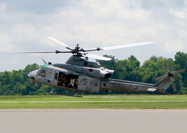 Bell UH-1V Iroquois (16-7797) - At Downtown Shreveport.