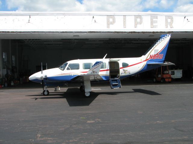 Piper Navajo (N8RU) - This guy flies all over the northeastern eastern U.S. Plus other stuff to stay very busy!