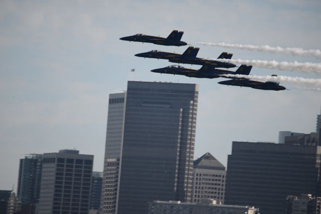 — — - at San Francisco fleet week