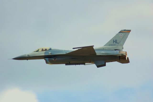 Lockheed F-16 Fighting Falcon — - High Speed pass at Wings Over Houston 2010.