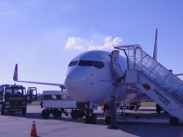 Boeing 737-800 (PR-GGR) - BOEING 737-800 OF GOL AIRLINES IN VITÓRIA-ES.