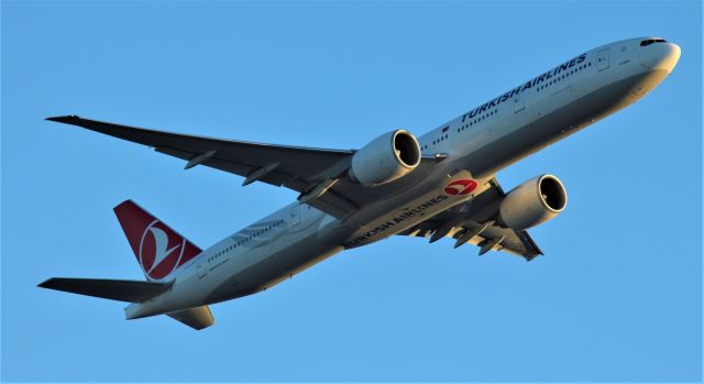 BOEING 777-300ER (TC-LJD) - KSFO - -LJD departing for Istanbul - I wonder how much longer we'll see Turkish flying to the USA from Oct 2019?