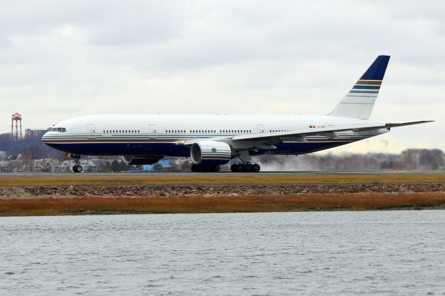 Boeing 777-200 (EC-MIA) - Nor Shuttle7958 departing on 22L. Privilege Style 777-28E/ER (EC-MIA) subbing for Norwegian Air Shuttle 7958 to London Gatwick