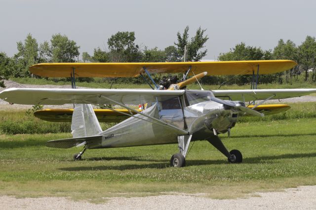 Cessna 140 (N45853) - N45853 sits outside the Beaumont Hotel one Sunday morning in front of a Stearman.