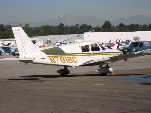 Piper Cherokee (N7818C) - Parked at Fullerton