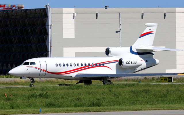 Dassault Falcon 7X (OO-LUM) - FIRST FALCON 7X BELGIAN AIR FORCE