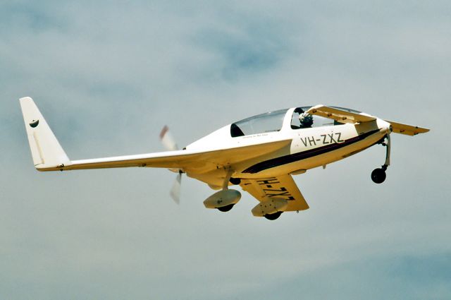 HZXZ — - GYROFLUG SC01B-160 - REG : VH-ZXZ (CN S43 ) - JAMESTOWN AIRPORT SA. AUSTRALIA - YJST 15/11/1995