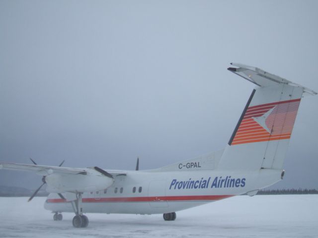 C-GPAL — - Parked in Front of Provincial Airlines Hangar. Goose Airport NL