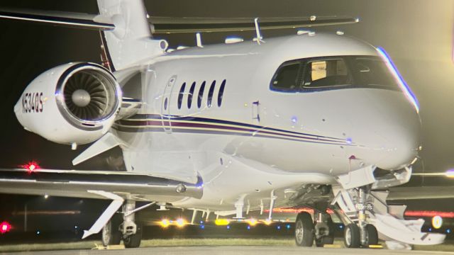 Cessna Citation Latitude (N534QS) - One of NetJets newest fleet members sitting outside the terminal at KVPZ after arriving from KMKE as EJA635. br /br /This aircraft is a 2022 Cessna 680A Citation Latitude, SN 680A-0315, owned/operated by NetJets. 11/23/22. 