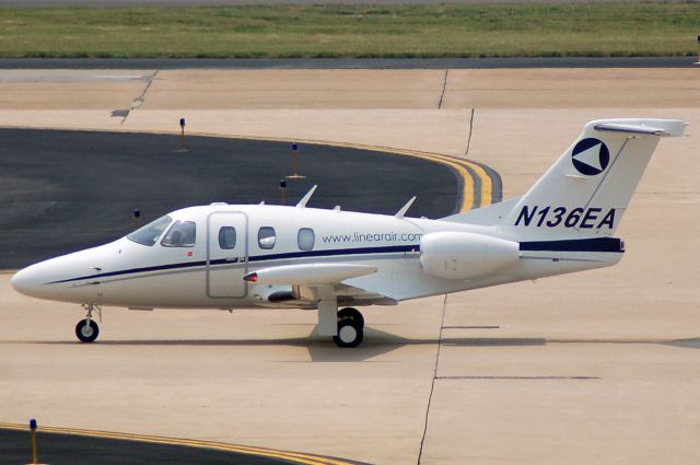 Eclipse 500 (N136EA) - Taxiing at Washington-Dulles.