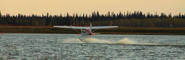 — — - End of flight fast taxi to the other end of the pond.