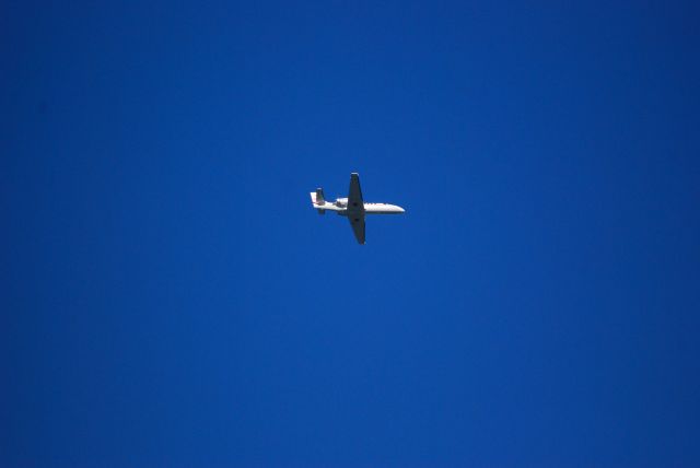 Cessna Citation II (N601BC) - Living about 10 miles west of the airport, N601BC flew over my house on its way to KHKY.