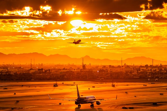 Embraer ERJ-135 (N915JX) - A JSX ERJ135 in Starlink special livery taking off from PHX on 2/19/23. Taken with a Canon T7 and Tamron 70-200 G2 lens.