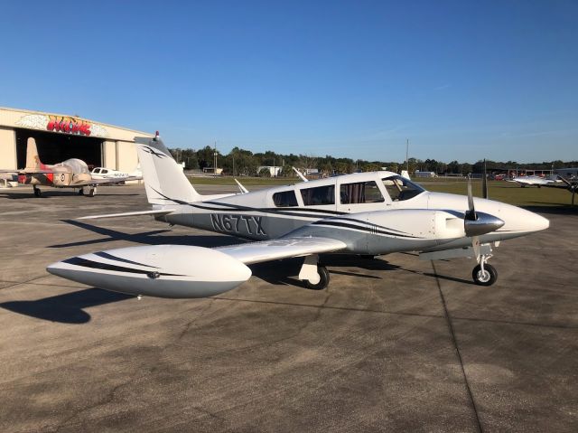 Piper PA-30 Twin Comanche (N67TX) - New paint job.