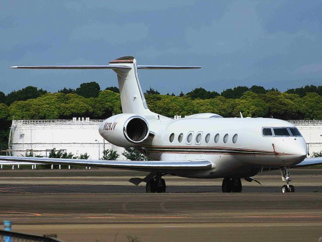 Gulfstream Aerospace Gulfstream G650 (N829JV) - I took this picture on May 25, 2018.