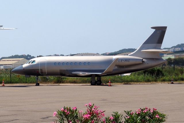 Dassault Falcon 2000 (LX-MIC) - 22 aout 2019