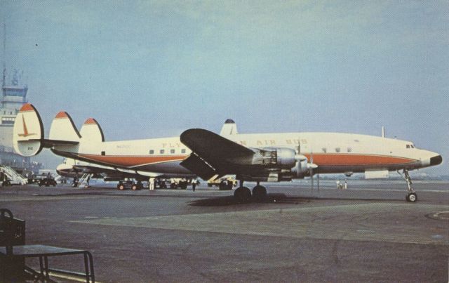 Lockheed EC-121 Constellation (N6210C) - 1952 Lockheed L-1049-53br /scanned from postcard<br>eastern L1049