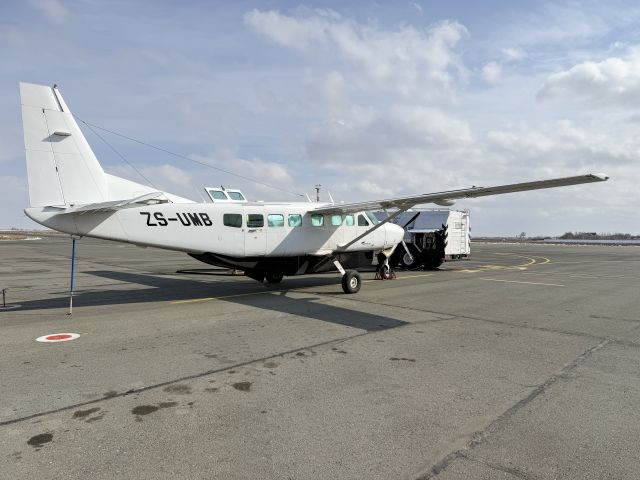 Cessna Caravan (ZS-UMB) - At UTNN Nukus airport, Uzbekistan. Ferry flight Kazakhstan to Canada. 26-MAR-2025.