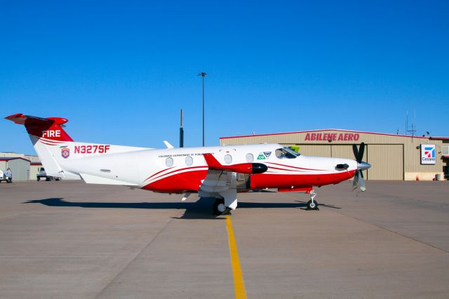 Pilatus PC-12 (N327SF) - Supporting TFS wildland fires.