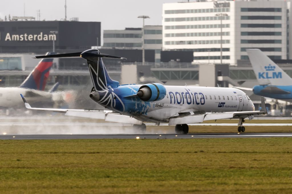 Canadair Regional Jet CRJ-700 (ES-ACF) - 14th Jan., 2017
