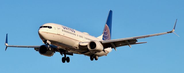 Boeing 737-800 (N79541) - United 737-800 on final for runway 29 at Newark.