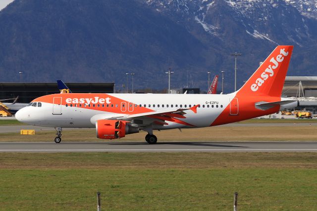 Airbus A319 (G-EZFU)