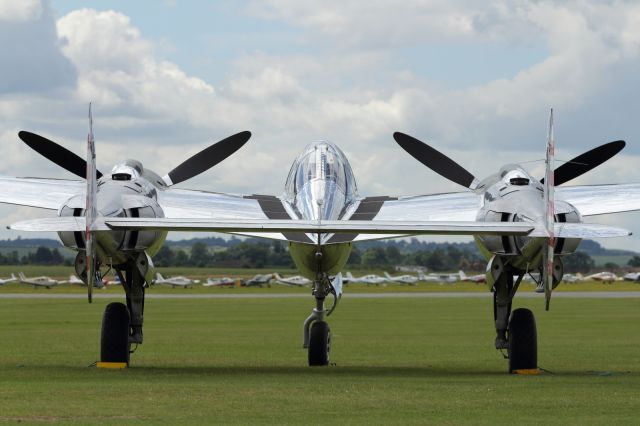 — — - On static display at Duxford Air Museum, during Flying Legends 2012.