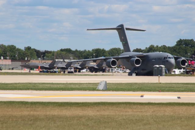 Lockheed F-35C — - F-35s on the Ramp