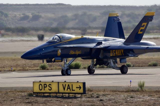 McDonnell Douglas FA-18 Hornet — - Blue Angels Miramar Air Station 2019