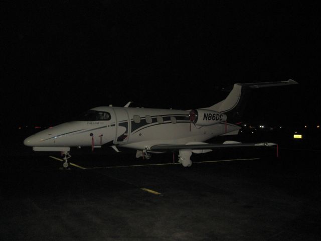 Embraer Phenom 100 (N86DC) - Beautiful new Phenom 100 sleeping in Natchitoches, LA