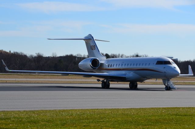Bombardier Global Express (N1DS) - DCS MANAGEMENT SERVICES INC (NFL Washington Redskins owner Daniel Schneider) at KJQF - 1/25/19