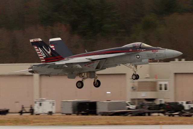 McDonnell Douglas FA-18 Hornet (16-6817) - The 'Knighthawks' from Strike Fighter Squadron 136 (VFA-136)  based at Naval Air Station Lemoore, California (12/9)