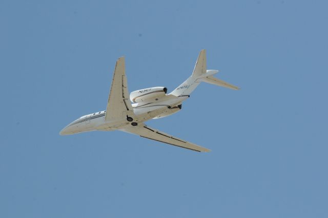 Cessna Citation X (N747XJ) - “The Rocket X” blasting out of Provo after work at Duncan Aviation.br /Don’t forget, best viewed in full! 