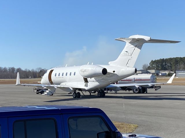 Bombardier Challenger 300 (N538XJ) - Date Taken: December 3, 2021br /Airport: London-Corbin Airport