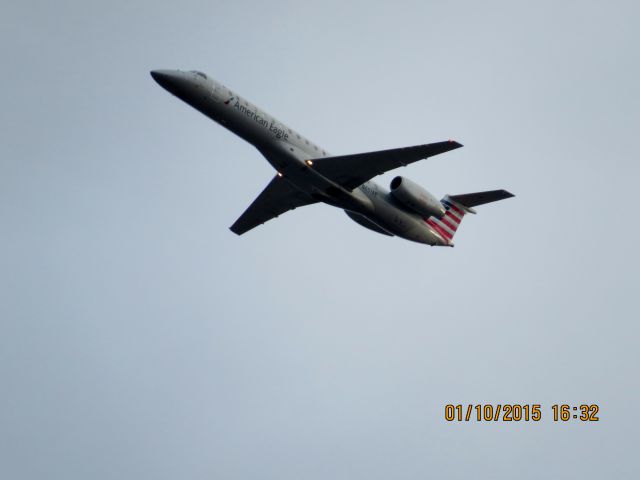 Embraer ERJ-145 (N651AE) - Envoy Air flight 3326 from DFW to Joplin Missouri over West Joplin at 5,000 feet.